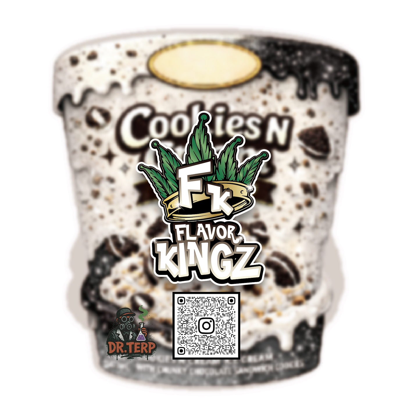 Flavor Kingz - Cookies N Cream Load THCA Flower 3.5G