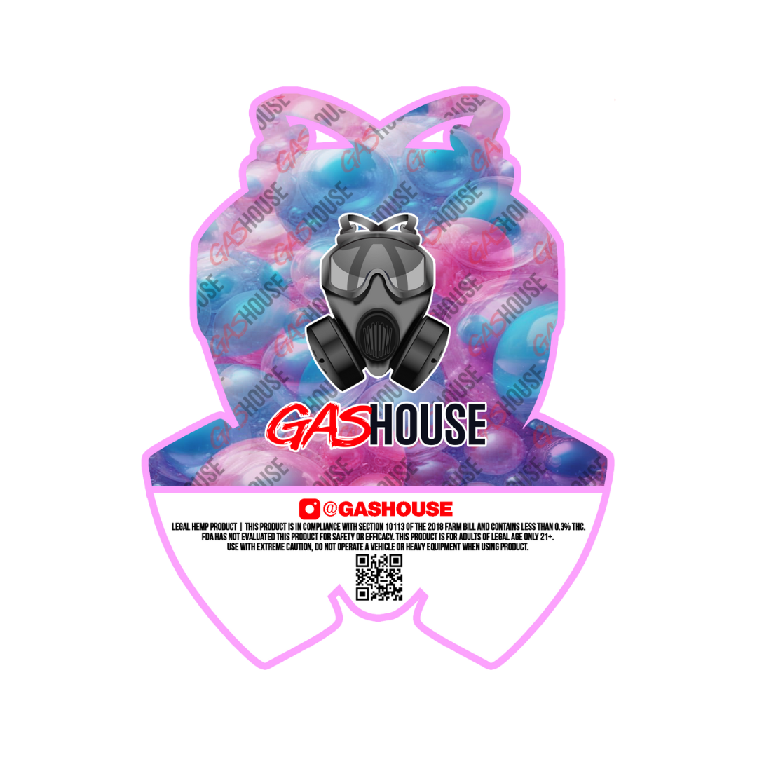 Zupper Bubble - GasHouse - Top Shelf THCA Flower 4G - Back