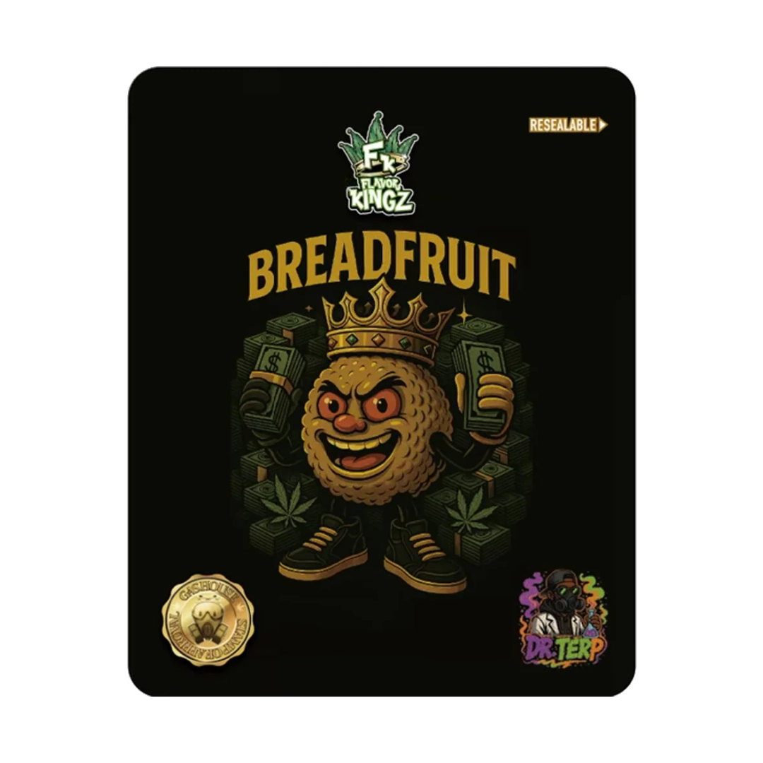 Flavor Kingz THCA Flower - Breadfruit 3.5G - Front