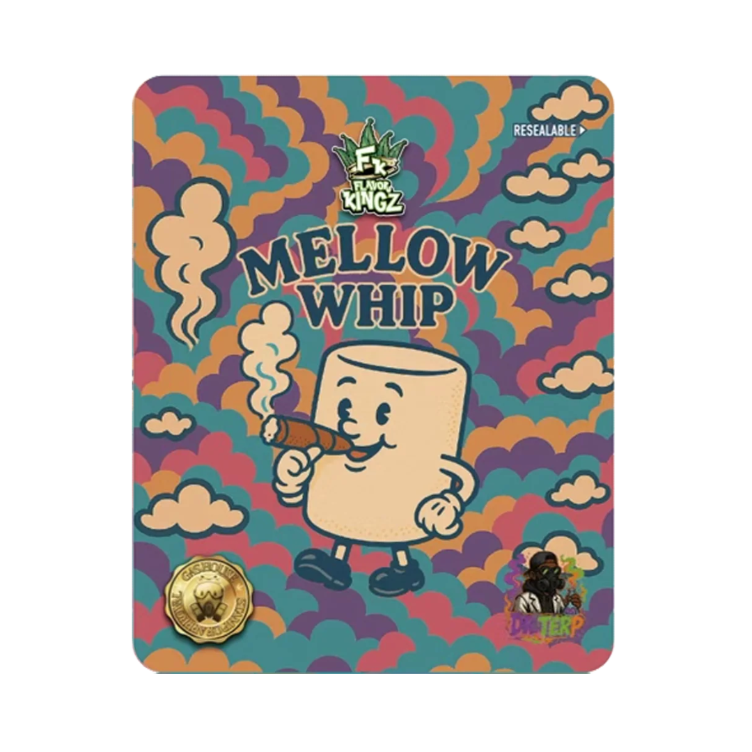 Mellow Whipe - 3.5g THCA Flower - Flavor Kingz - Front
