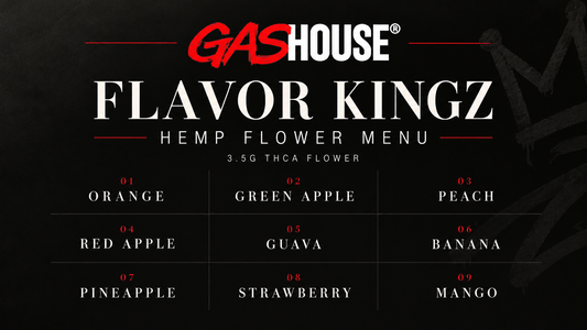 Flavor Kingz Hemp Flower Menu