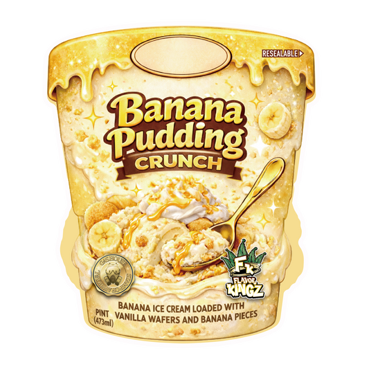 Flavor Kingz - Banana Pudding Crunch THCA Flower 3.5G