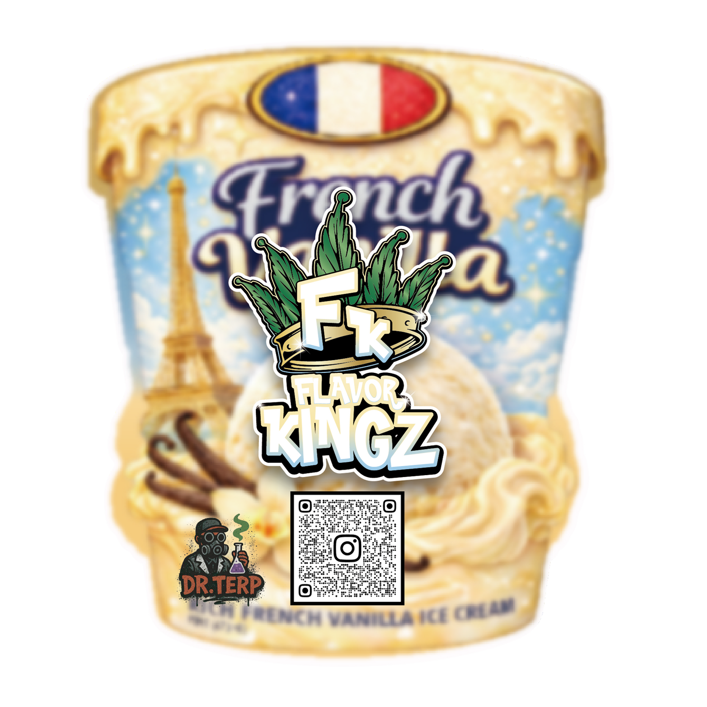 Flavor Kingz - French Vanila THCA Flower 3.5G