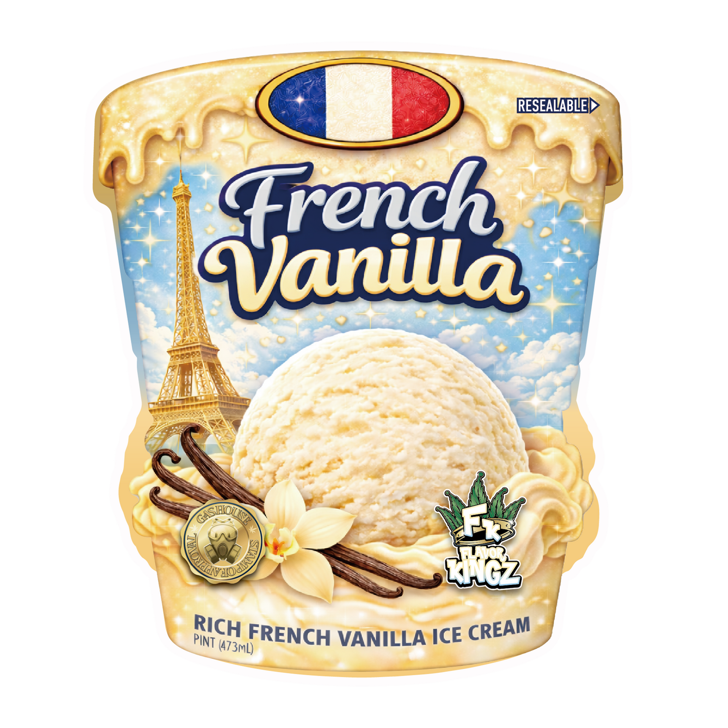 Flavor Kingz - French Vanila THCA Flower 3.5G
