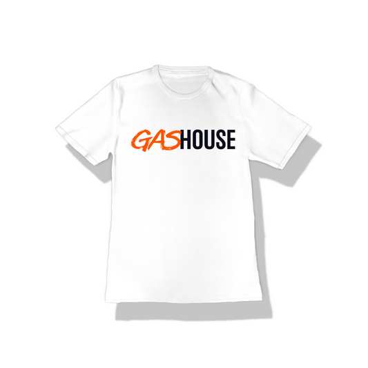 GasHouse Logo - Red and Black - T-Shirt