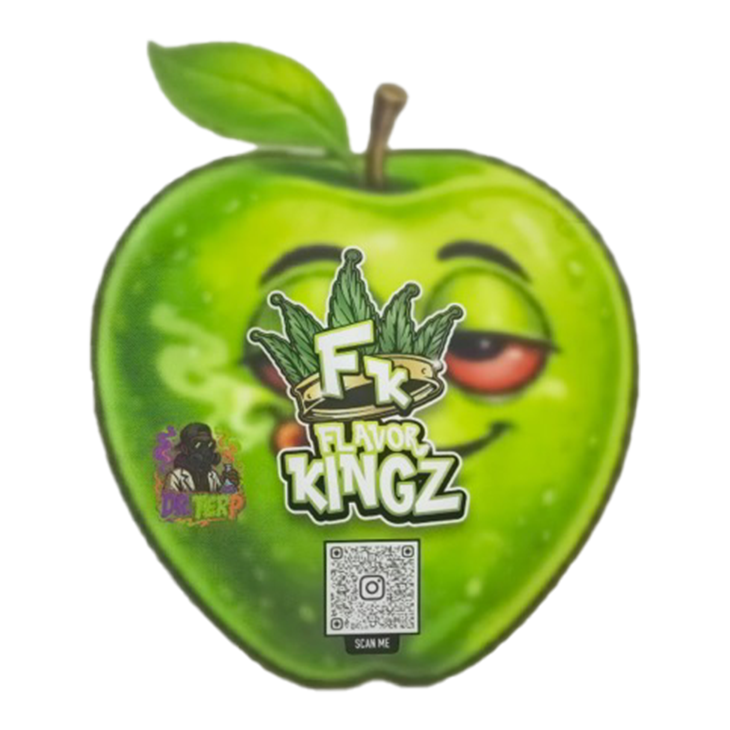  Green Apple - THCA Flower - Hybrid - Flavor Kingz - Back