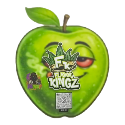  Green Apple - THCA Flower - Hybrid - Flavor Kingz - Back