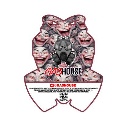 Laughing Gas - GasHouse - Top Shelf THCA Flower 3.5G - Back