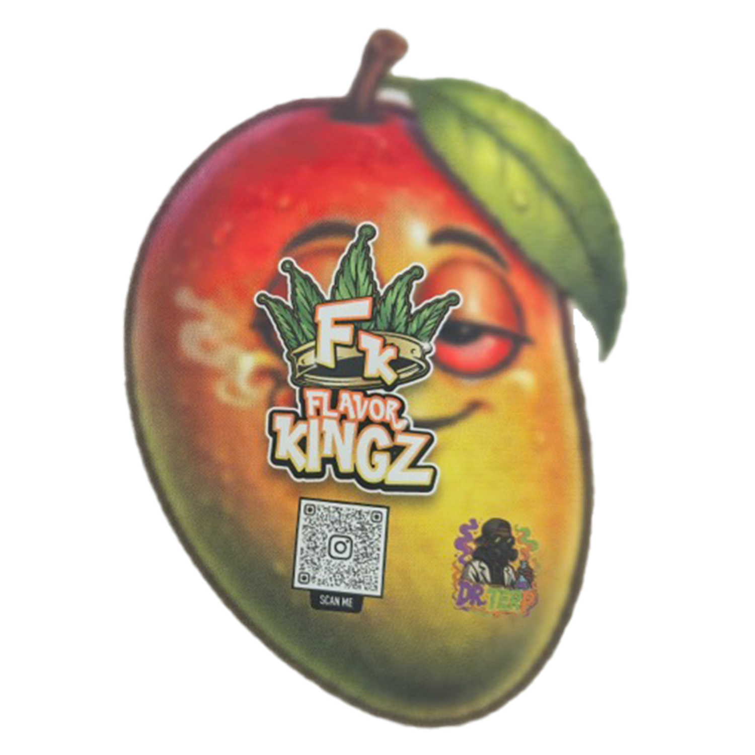Mango THCA Flower - Hybrid - Flavor Kingz - Back