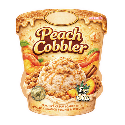 Flavor Kingz - Peach Cobbler THCA Flower 3.5G