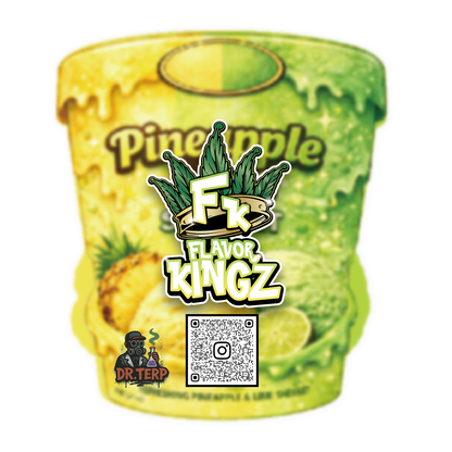 Flavor Kingz - Pineapple Lime Sherbet THCA Flower 3.5G