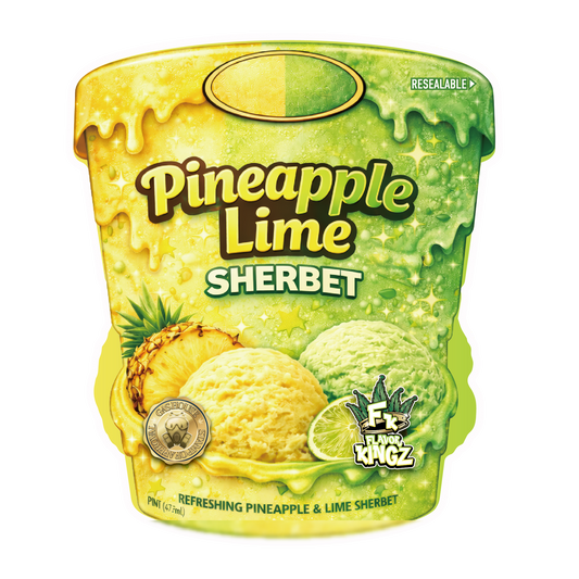 Flavor Kingz - Pineapple Lime Sherbet THCA Flower 3.5G