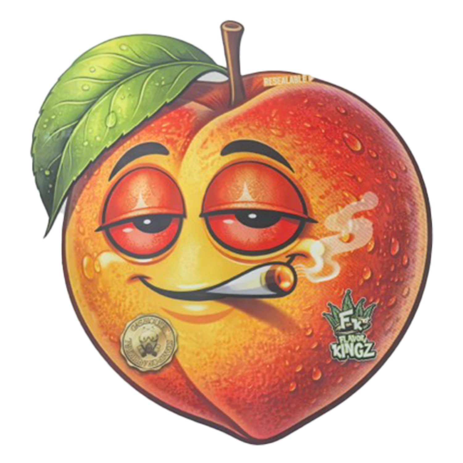 Peach THCA Flower - Hybrid - Flavor Kingz