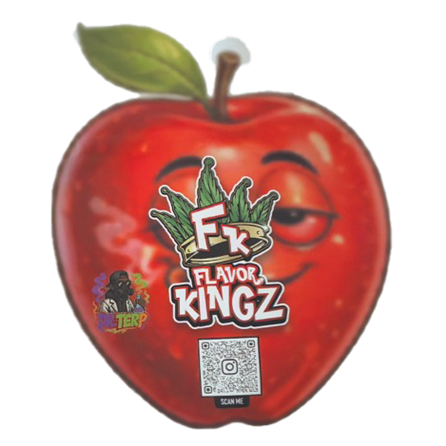Red Apple THCA Flower - Hybrid - Flavor Kingz - Back