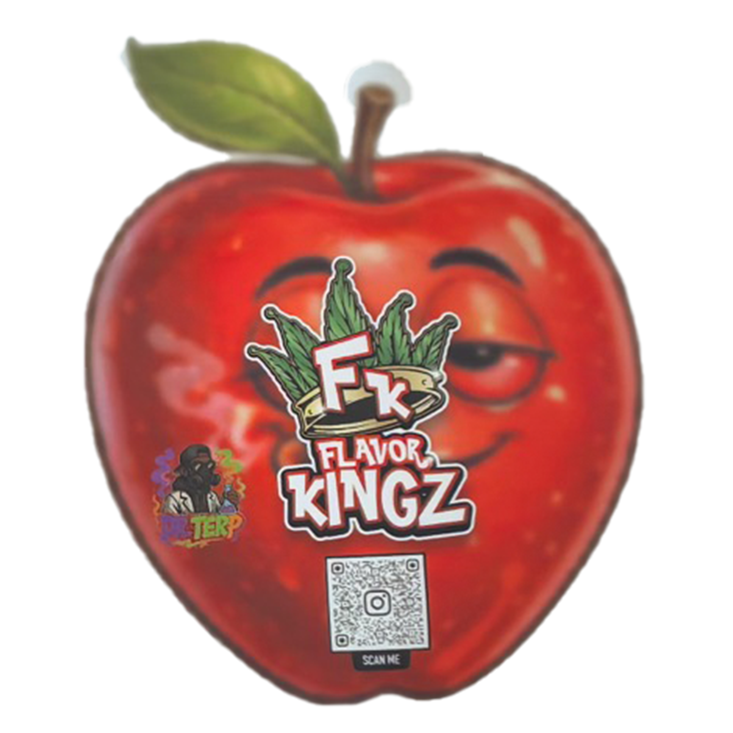 Red Apple THCA Flower - Hybrid - Flavor Kingz - Back