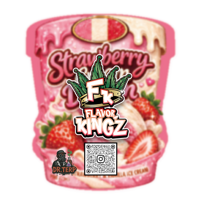 Flavor Kingz - Strawberry Cream Dream THCA Flower 3.5G