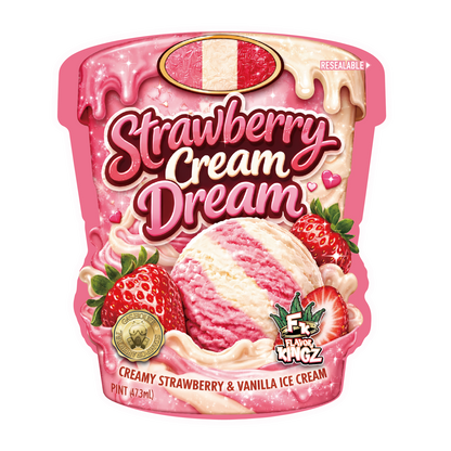 Flavor Kingz - Strawberry Cream Dream THCA Flower 3.5G