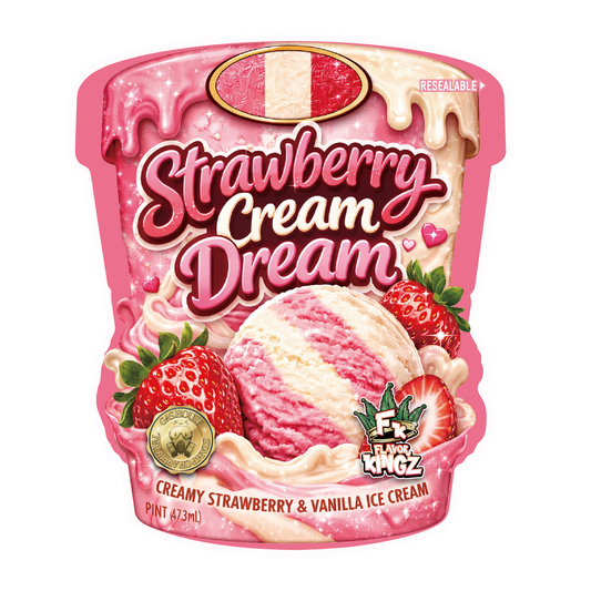 Flavor Kingz - Strawberry Cream Dream THCA Flower 3.5G
