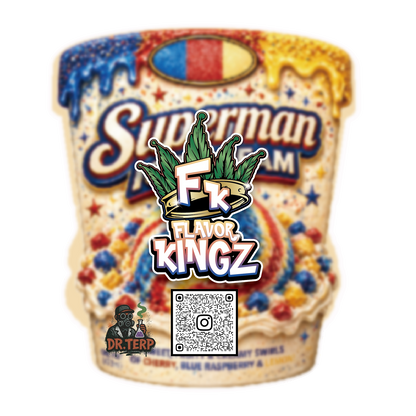 Flavor Kingz - Superman Icecream THCA Flower 3.5G