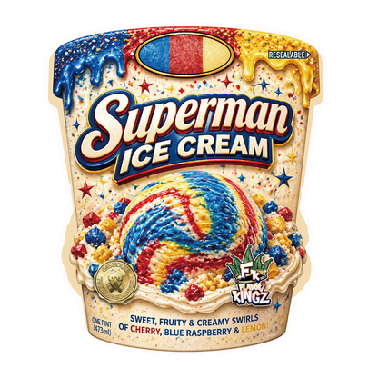 Flavor Kingz - Superman Icecream THCA Flower 3.5G