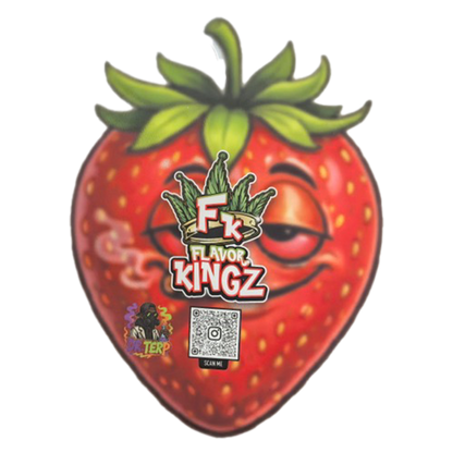 Strawberry THCA Flower - Hybrid - Flavor Kingz - Back