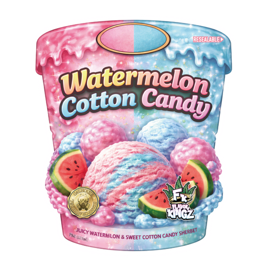 Flavor Kingz - Watermelon Cotton Candy THCA Flower 3.5G