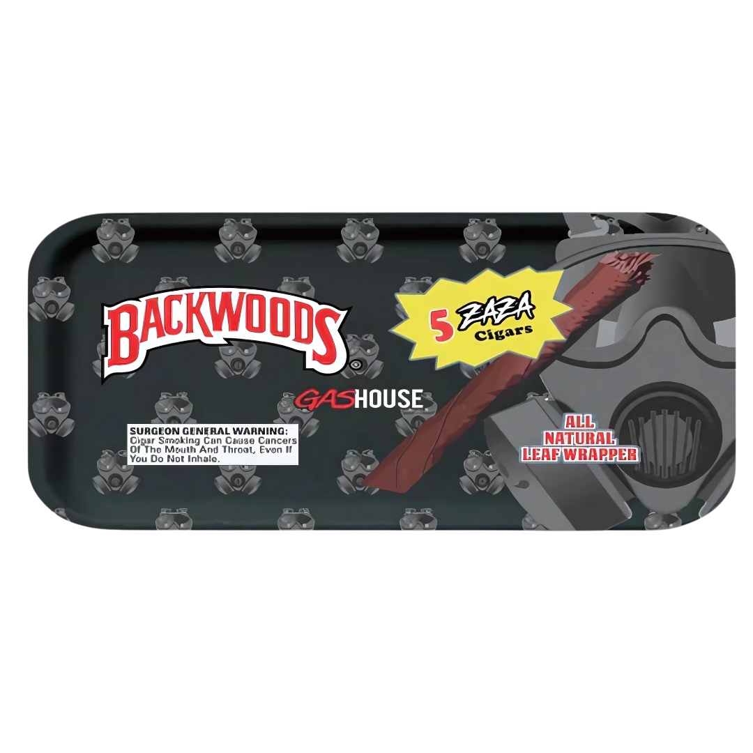 Backwoods X GasHouse XL Tray with Magnetic Lid - Black