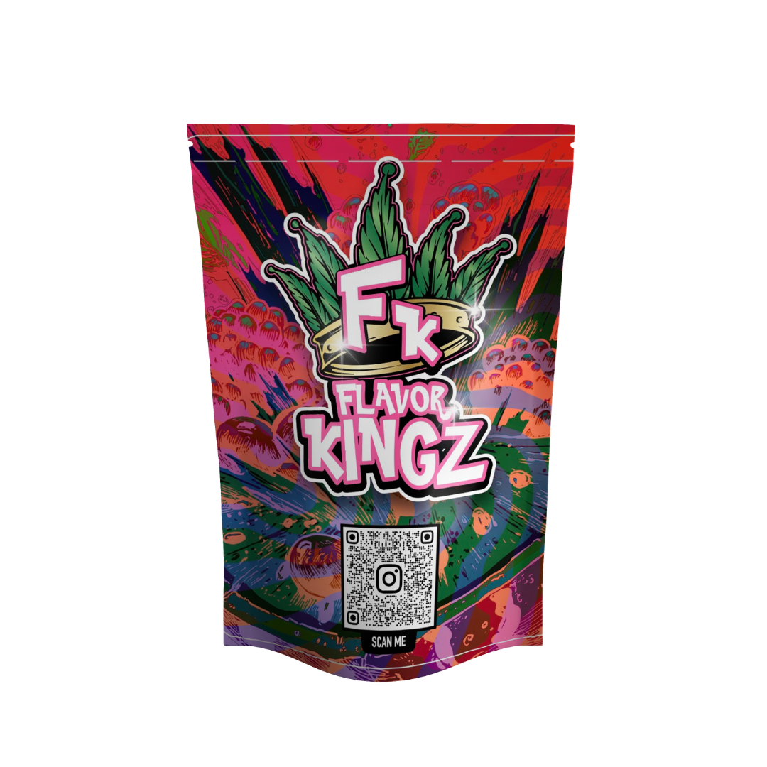 Melon Berry Blast - THCA Flower 3.5g - Flavor Kingz - Back